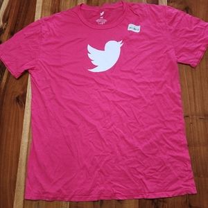 Mens 2xl official Twitter employee  OG bird logo new